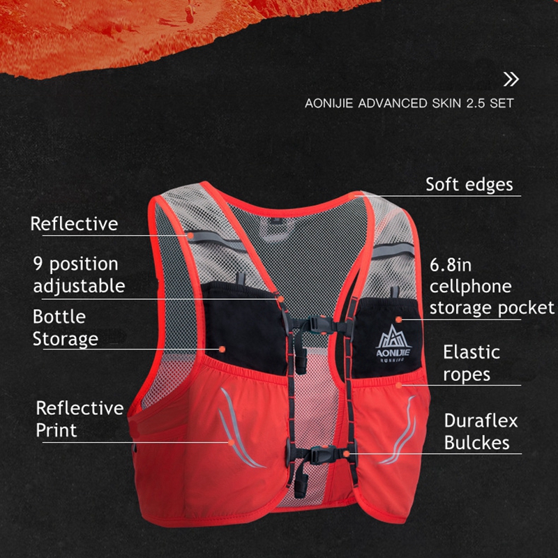 AONIJIE C932 Lightweight Backp - Running Hydration Vest 评论和价格