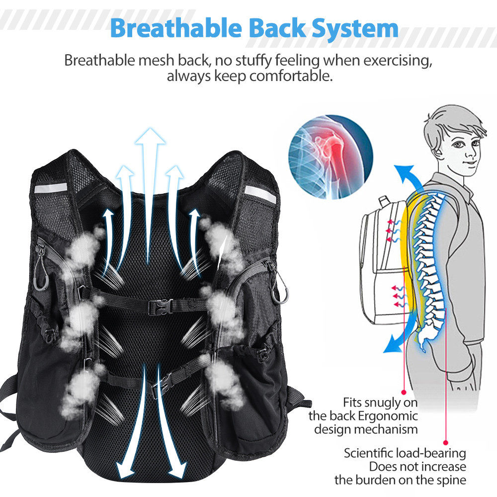Running Backpack Vest With Wat - Running Hydration Vest 评论和价格
