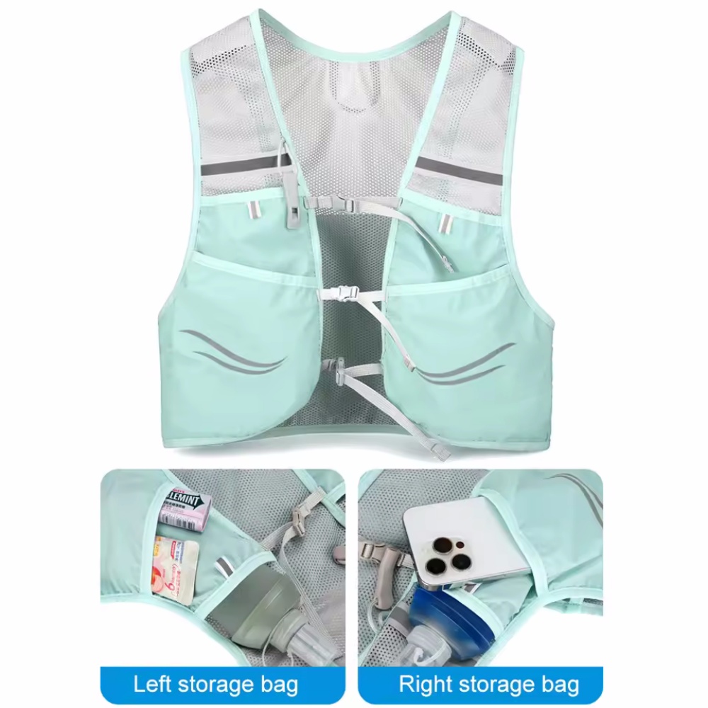 Reflective Running Vest Hydrat - Running Hydration Vest 评论和价格