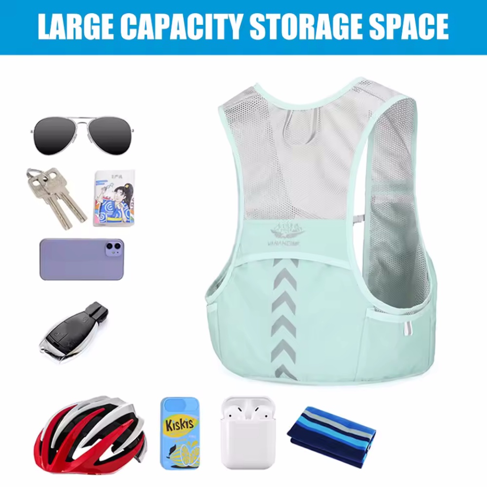 Reflective Running Vest Hydrat - Running Hydration Vest 评论和价格