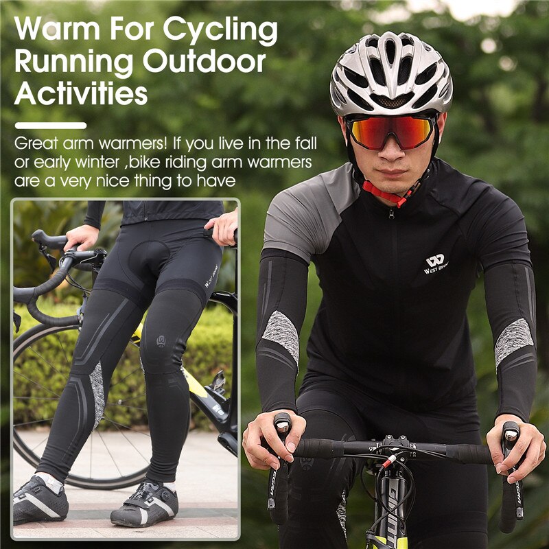 WEST BIKING Warm Leg Sleeves R - Running Gear In Winter 评论和价格