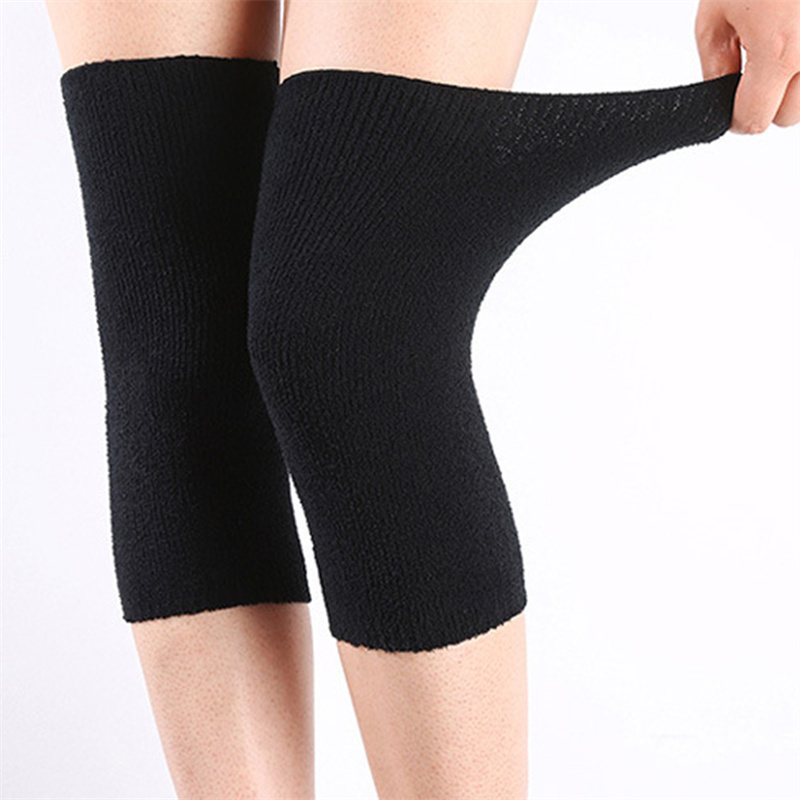 1 Pair Winter Warm Knee Pads B - Running Gear In Winter 评论和价格