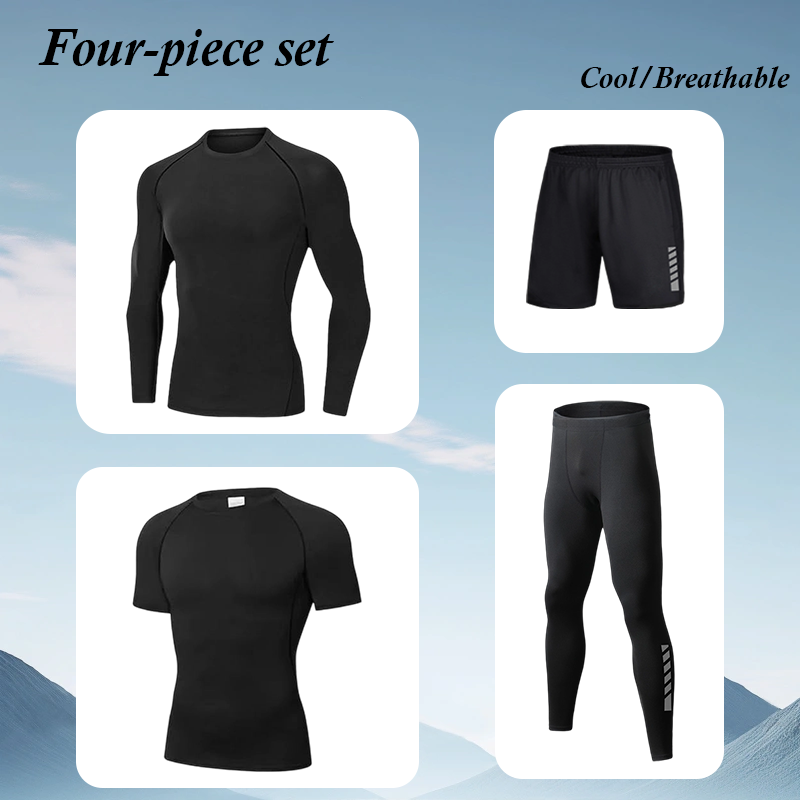 Men's Trendy Fitness Running S - Running Gear Long Sleeve 评论和价格