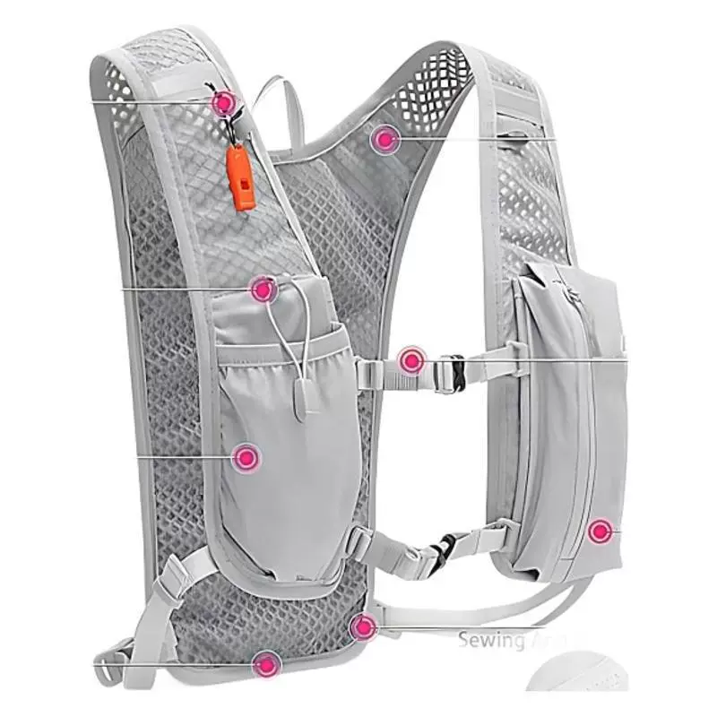 Lightweight Quick Dry Outdoor  - Running Hydration Vest 评论和价格