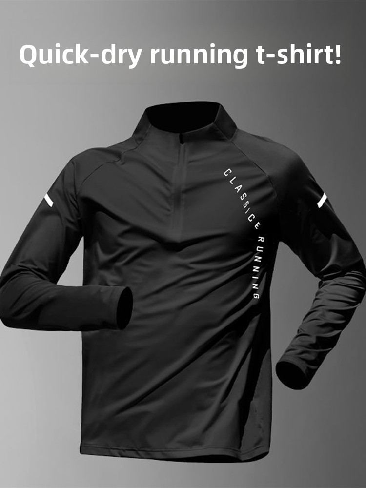 Men's Training Gear Quick Dry  - Running Gear Long Sleeve 评论和价格