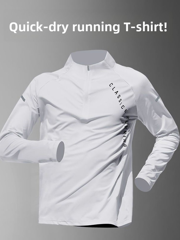 Men's Training Gear Quick Dry  - Running Gear Long Sleeve 评论和价格