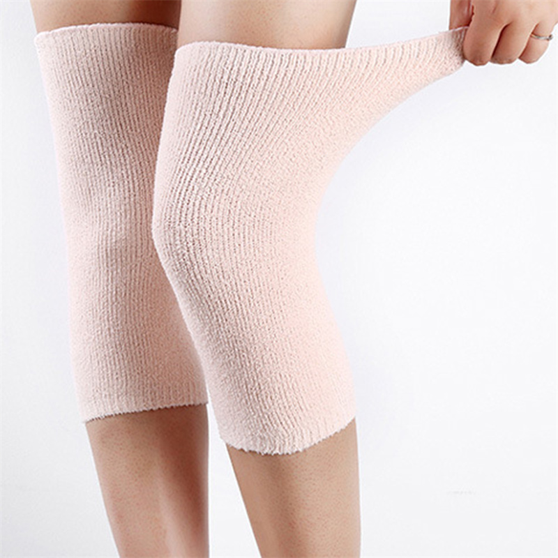 1 Pair Winter Warm Knee Pads B - Running Gear In Winter 评论和价格