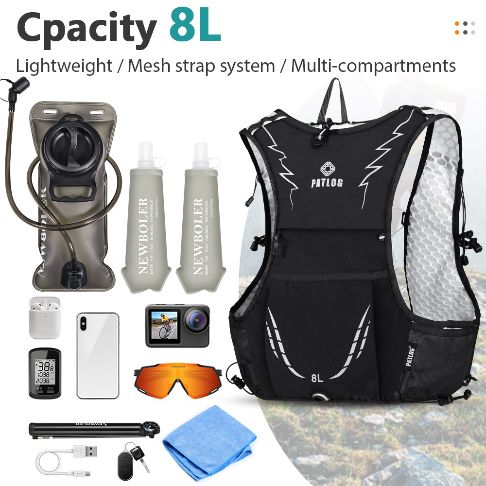 2026 New 8L Outdoor Trail Runn - Running Hydration Vest 评论和价格