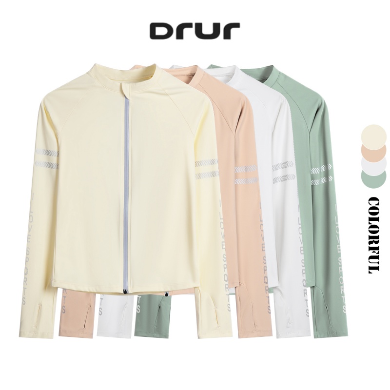 DRUR Women Performance Yoga To - Running Gear Long Sleeve 评论和价格
