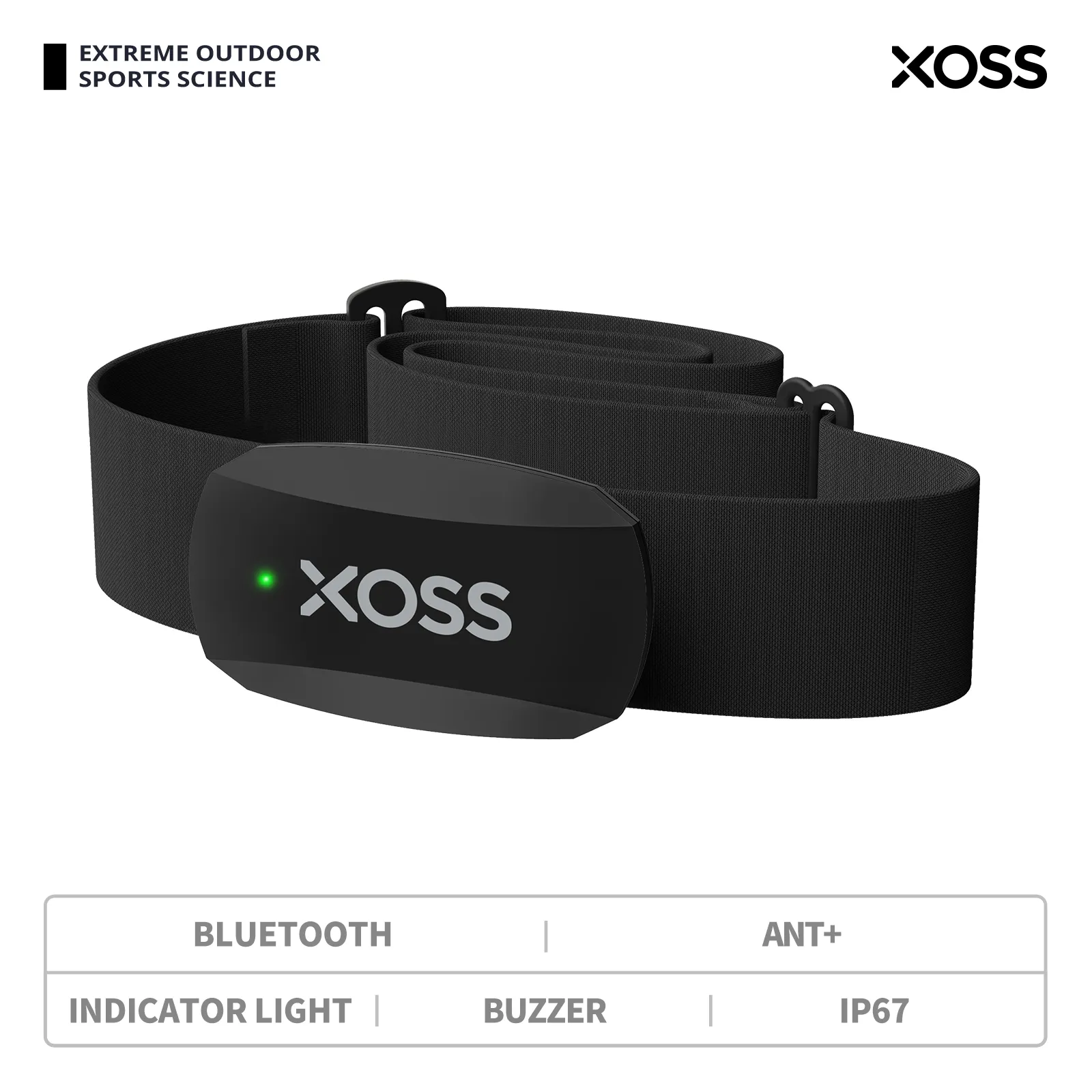 XOSS X2 Chest Strap Heart Rate - Heart Rate Strap Chest 评论和价格
