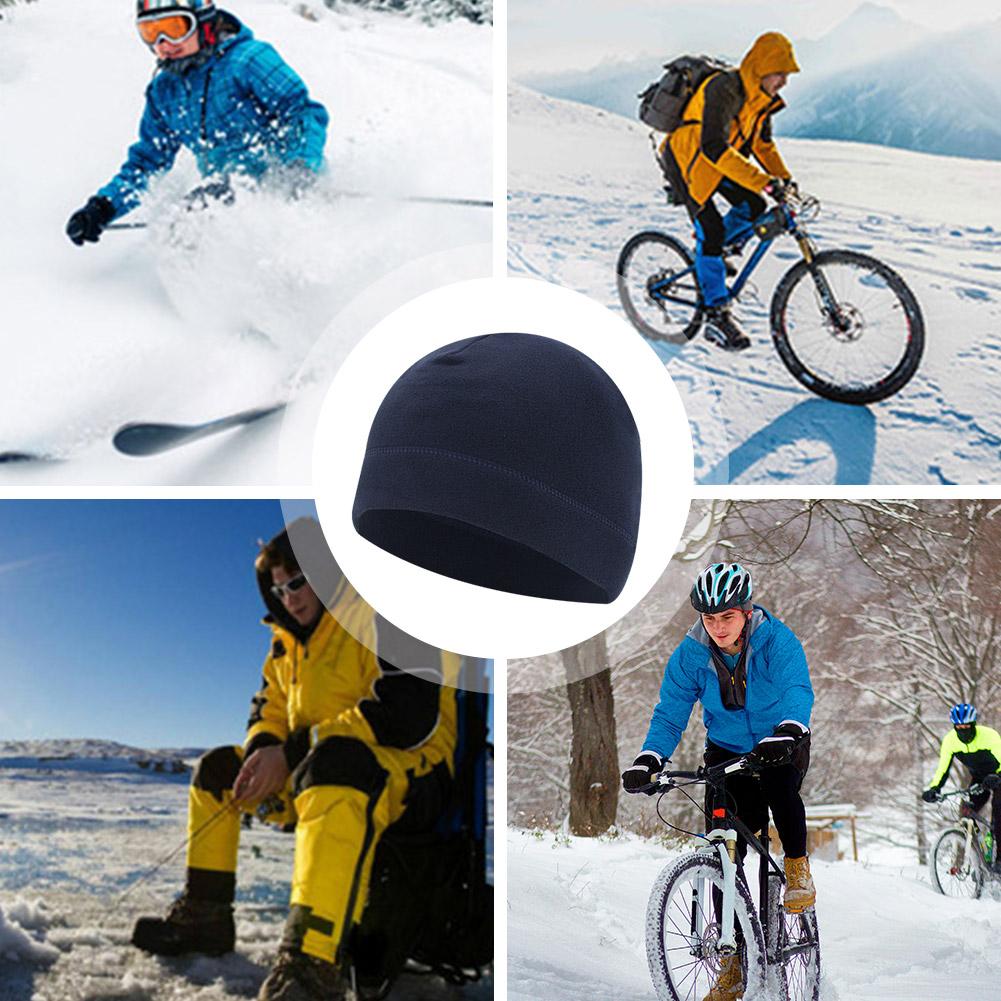 Winter Polar Fleece Cap Men Wo - Running Gear In Winter 评论和价格