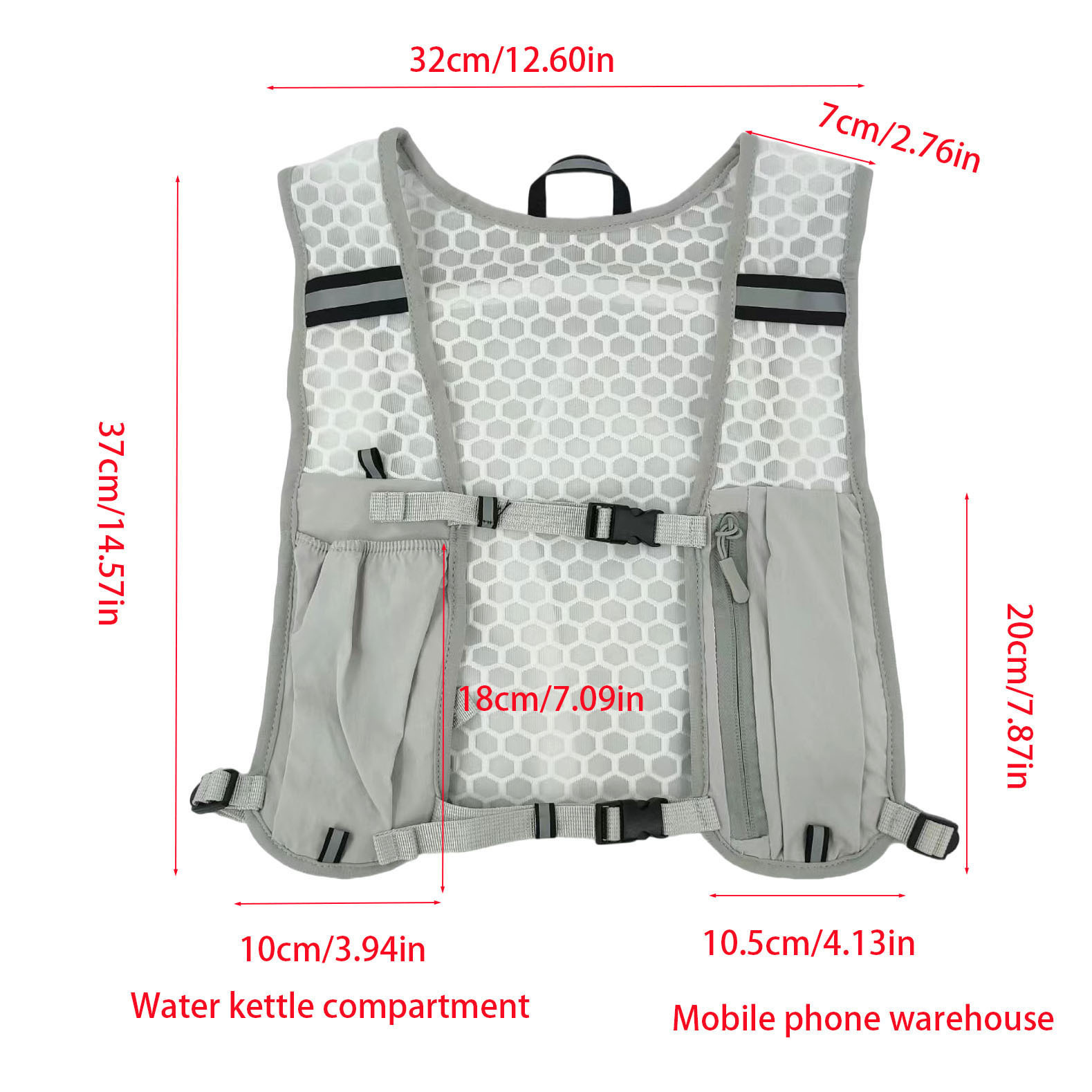 Unisex Running Vest Water-Resi - Running Hydration Vest 评论和价格