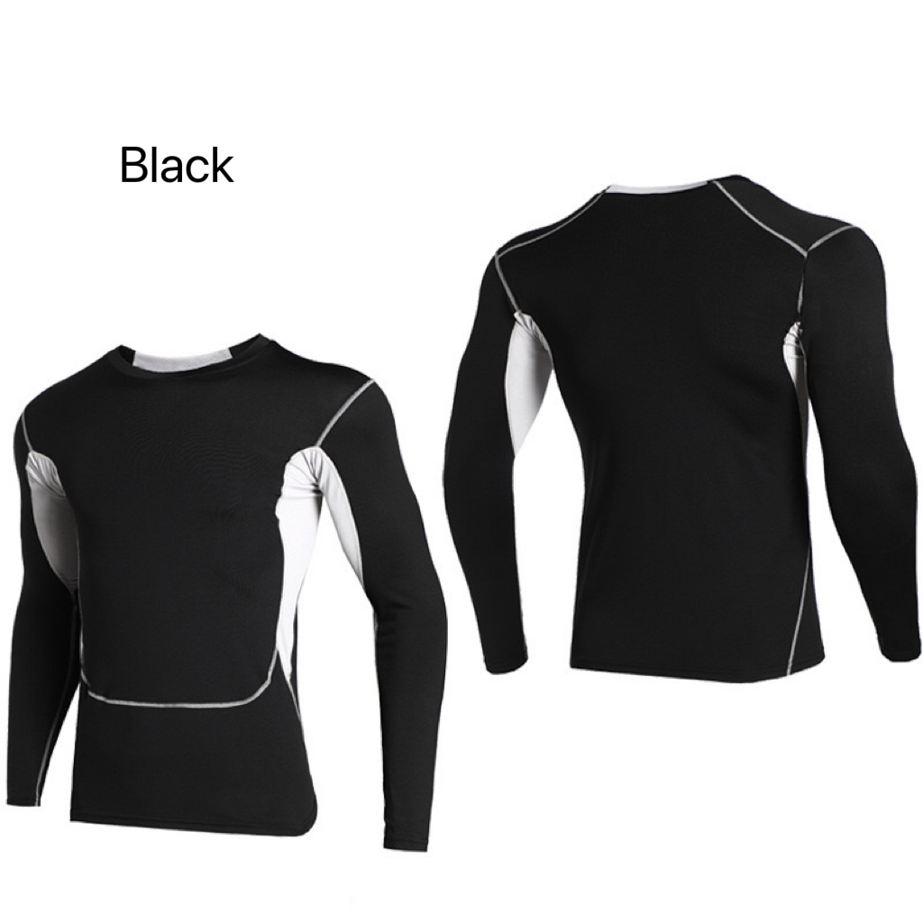 Men's Thermal Compression Tops - Running Gear Long Sleeve 评论和价格