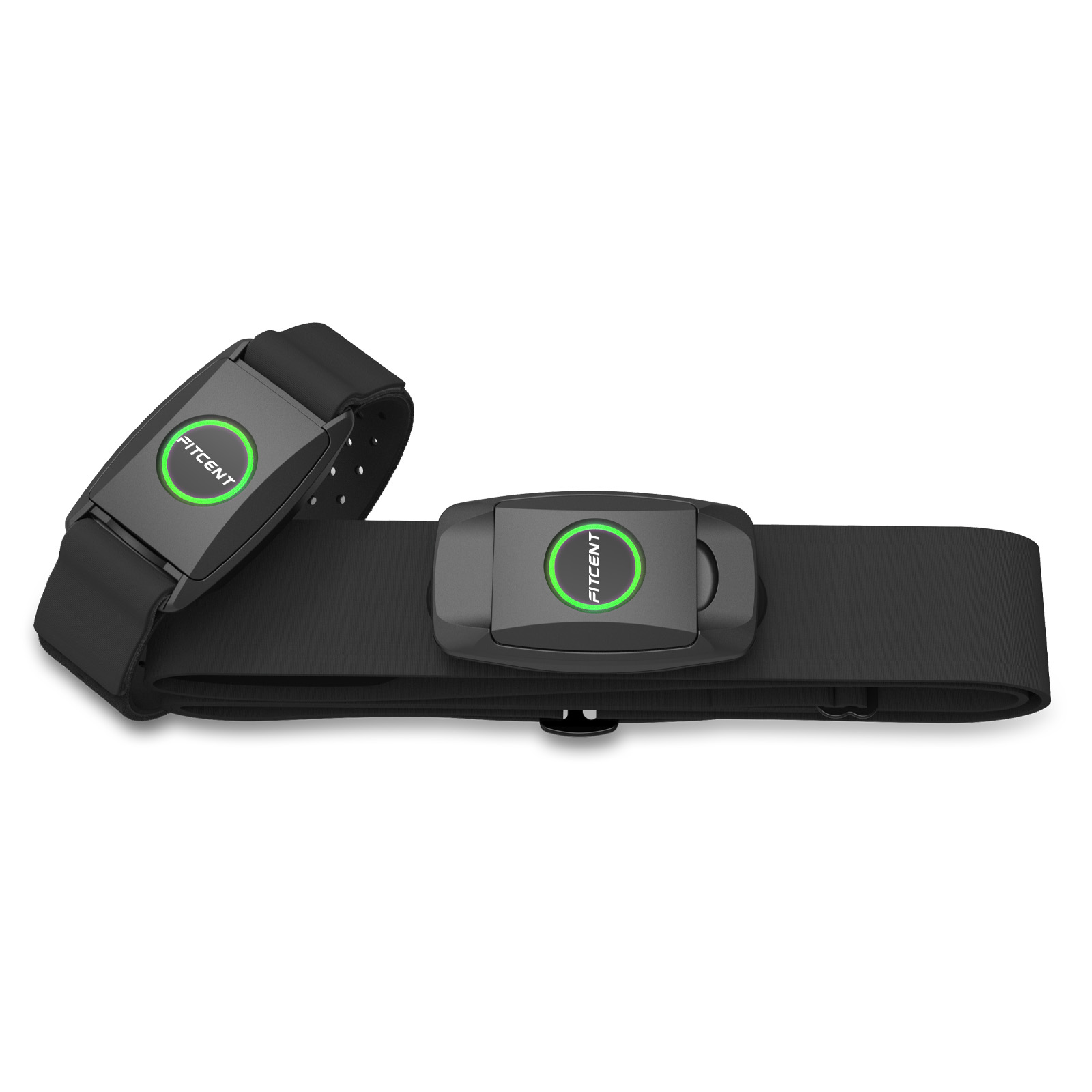 FITCENT Rechargeable 2 in 1 He - Heart Rate Strap Chest 评论和价格