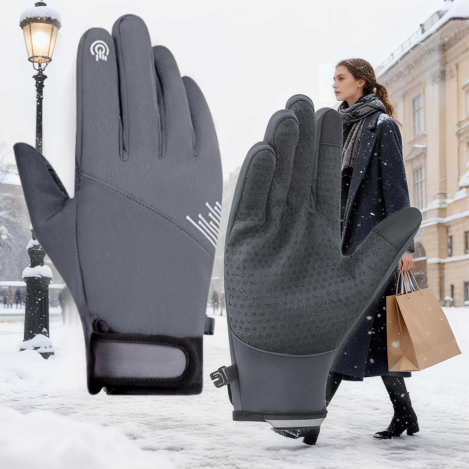 Winter Gloves Women Windproof  - Running Gear In Winter 评论和价格