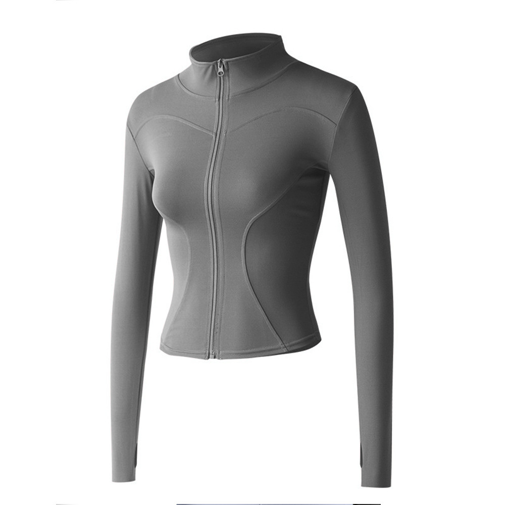 Women Yoga Jacket Long Sleeve  - Running Gear Long Sleeve 评论和价格
