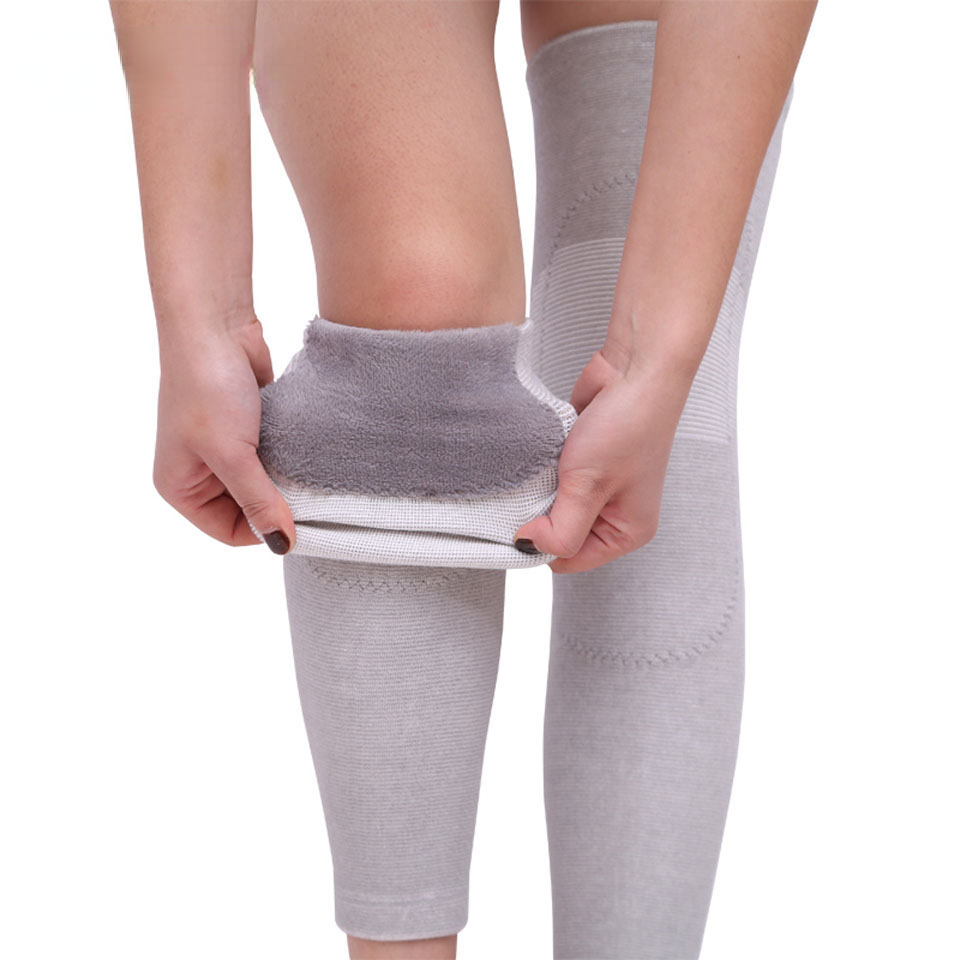 1Pair Long Winter Warm Knee Pa - Running Gear In Winter 评论和价格