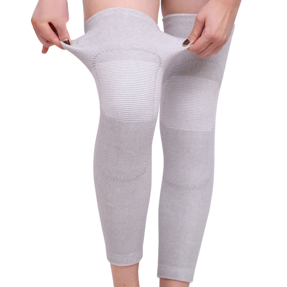 1Pair Long Winter Warm Knee Pa - Running Gear In Winter 评论和价格