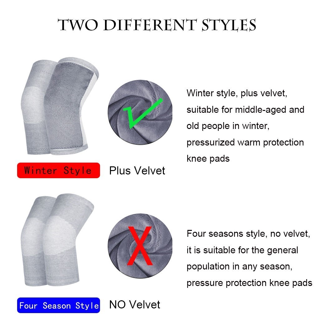 WOSWEIR-1 Pair Winter Warm Kne - Running Gear In Winter 评论和价格