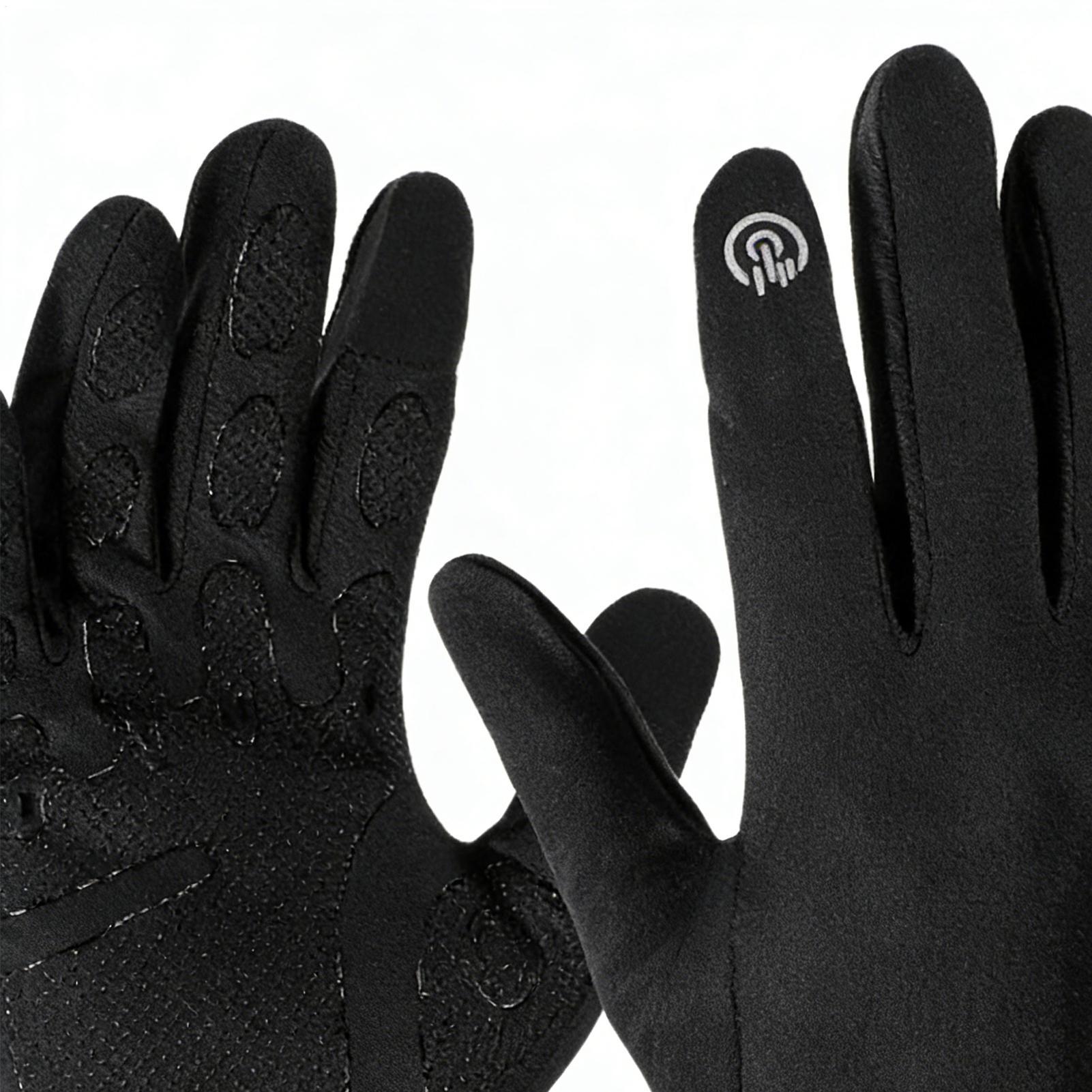 Warm Cycling Gloves Full Finge - Running Gear For Cold Weather 评论和价格